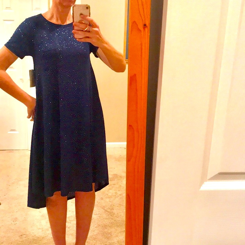 NWT lularoe elegant Carly xxs- fits like a size 4